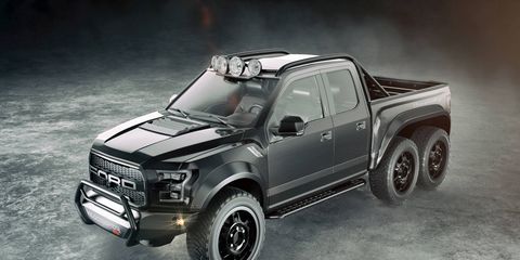The VelociRaptor 6X6 is not for cruising the mall. It's for crushing the mall.
