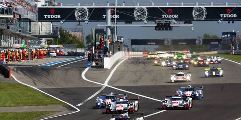 The race cars of the World Endurance Championship take on the Nurburgring this past August.