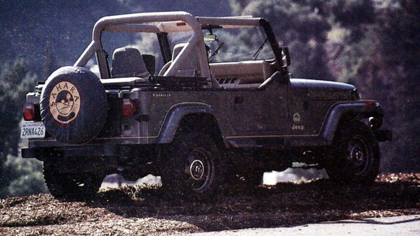 April 1990: From the Wrangler to the Comanche Eliminator, get to know the  whole Jeep family