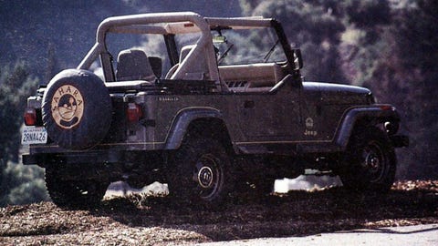 April 1990: From the Wrangler to the Comanche Eliminator, get to know the  whole Jeep family