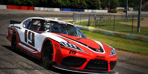 The new NASCAR Toyota Supra was tested at Hickory Motor Speedway in North Carolina, the kind of track many fans want the sport to return to.