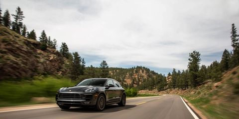 The Macan GTS is the best-handling of the four models in the Macan line. We know, we just drove it up Pikes Peak.