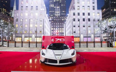 The 70th Anniversary celebration of Ferrari continues this weekend in New York City, with four (or for a lucky few, five) events all a subway ride away. Or a Ferrari drive away, depending.