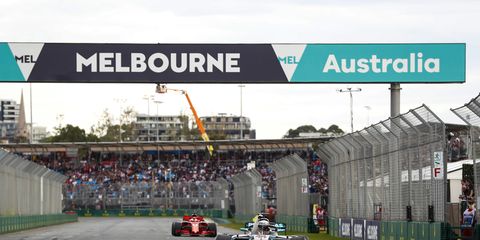 Sights from the F1 Australian Grand Prix Saturday March 24 2018.