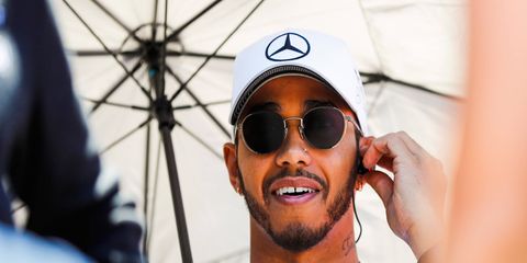 Four-time Formula 1 champion Lewis Hamilton gets to take one more 2017 victory lap on Sunday in Abu Dhabi.