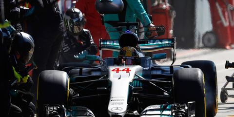 Three-time F1 champion Lewis Hamilton heads to Singapore with a slim lead in the championship standings.