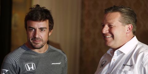 Fernando Alonso says he couldn't have entered the Indianapolis 500 if Ron Dennis had still been in charge at McLaren.
