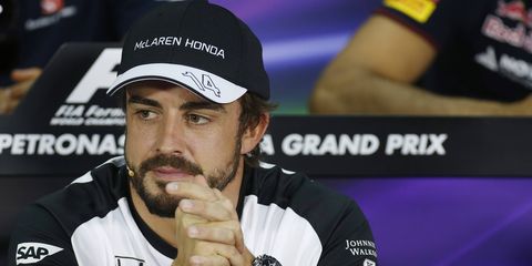 Fernando Alonso talked in depth about his wreck in Barcelona.