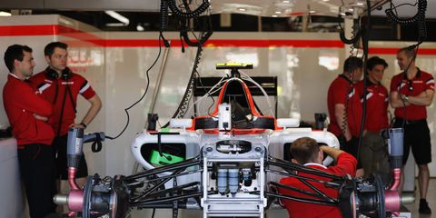 The Manor Marussia Formula One team never got out of the garage this weekend in Melbourne.