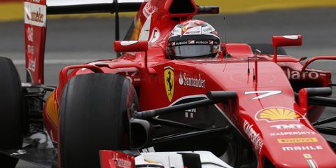 Kimi Raikkonen is fourth in the Formula One points standings.