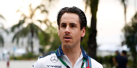 Former Sauber F1 driver Adrian Sutil served as a reserve driver for Williams in 2015.