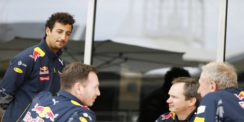 The Red Bull brain trust of Daniel Ricciardo, Christian Horner and Helmut Marko still believe they can win F1 races this season.