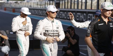 Mercedes' Toto Wolff says he's considering playing up the already bitter rivalry between Nico Rosberg and Lewis Hamilton.