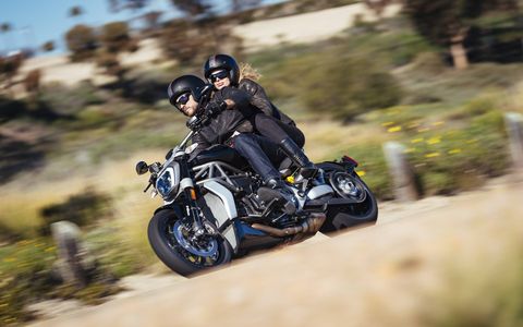 Ducati doubles down on the cruiser market with the XDiavel, an almost-all-new successor to the popular Diavel. It's more sport bike than cruiser, maybe, but it's a Ducati, so you have to expect a little more performance.