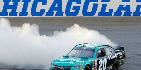 Erik Jones closed out the NASCAR Xfinity regular season with a win on Saturday.