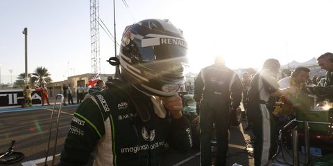 Kamui Kobayashi, shown last year with Caterham, will race this season in Japan in the Super Formula series.