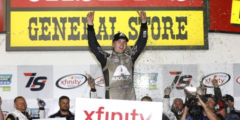 William Byron has won three races in the Xfinity Series and is the current championship front-runner.