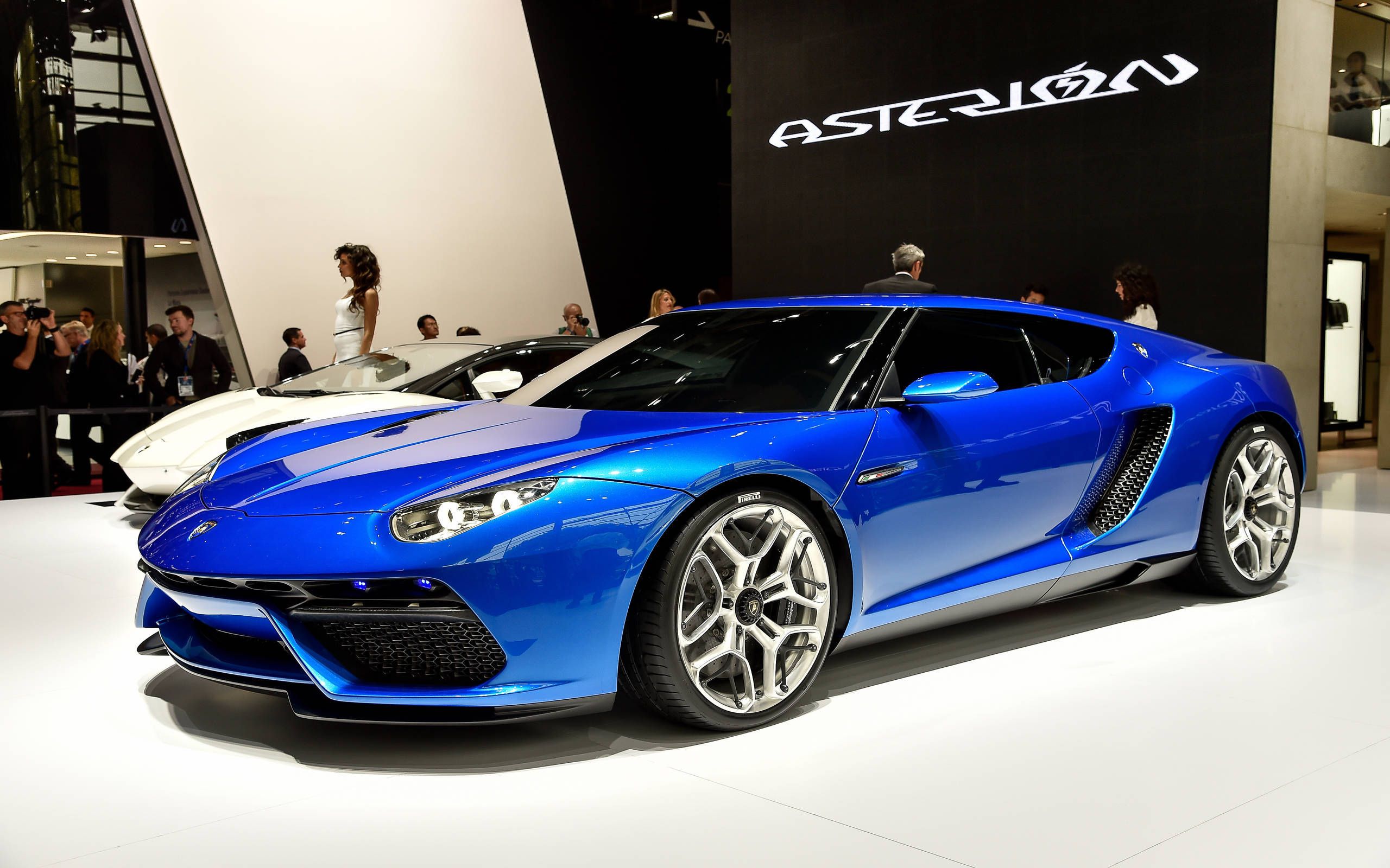Lamborghini surprises at Paris motor show with 910-hp hybrid Asterion