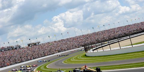 The 100th running of the Indianapolis 500