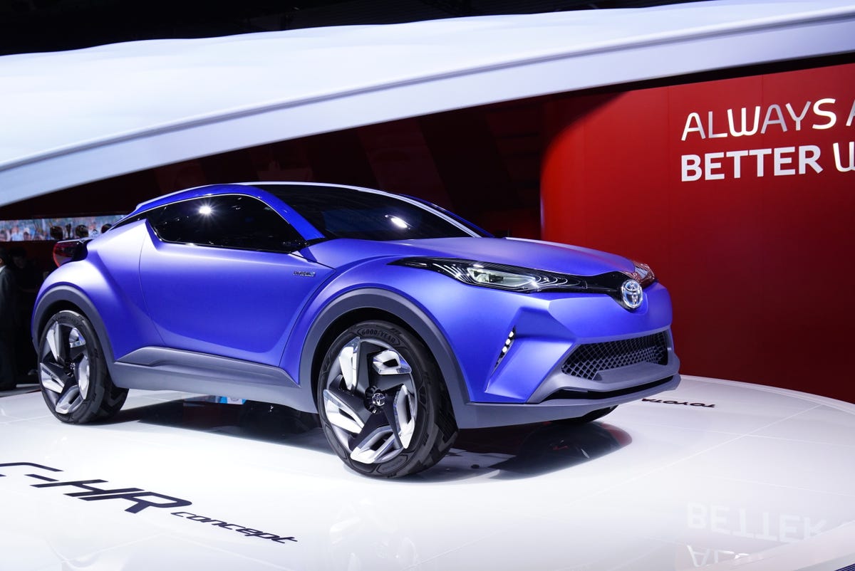 9 Unique Toyota C-HR Features From the Paris Motor Show Floor