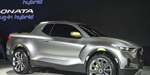 The Santa Cruz concept was shown at the 2015 Detroit auto show.