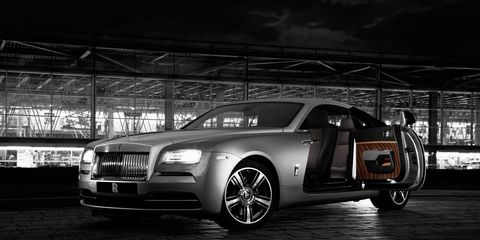 The latest Wraith debuted at the Geneva auto show in 2013.