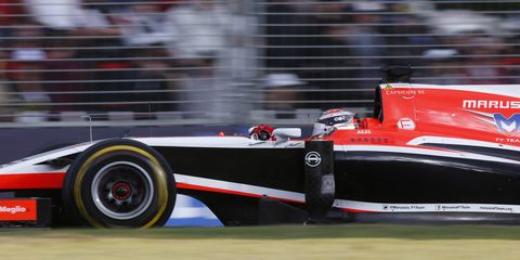 A year ago this month, Jules Bianchi was was racing for the Marussia Formula One team in Melbourne.