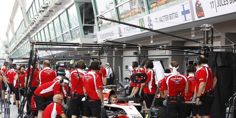 American businessman Gene Haas is rumored to be considering buying the Marussia F1 operation.