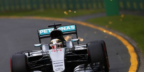 Lewis Hamilton won the pole for Sunday's F1 race in Australia, but the main story of the day was the failure of the new qualifying format.