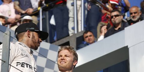 There is no love lost between Nico Rosberg and Lewis Hamilton. Their latest flare-up is reportedly about a dinner bill.
