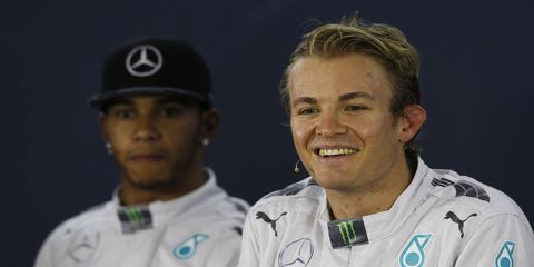 Nico Rosberg, along with teammate Lewis Hamilton, met with the press in Brazil on Saturday.