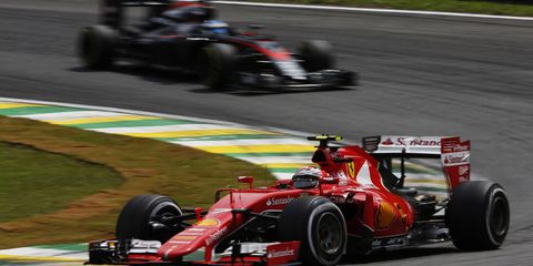 Ferrari re-signed Kimi Raikkonen for 2016.