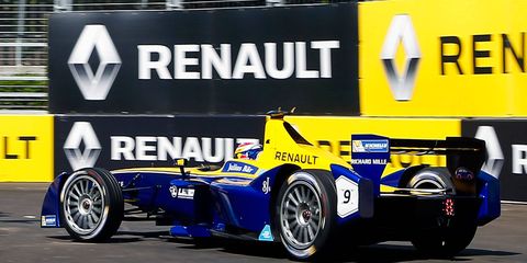 Sebastien Buemi won the 2015-16 Formula E championship. The series kicks off its 2016-17 season Oct. 9 in Hong Kong and will close out the season with races July 29-30 in New York.