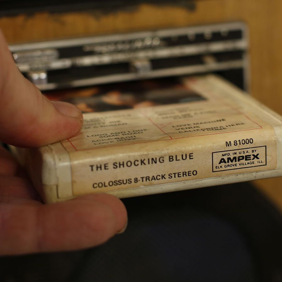 Still In Original Box Car Audio Stereo Cassette Tape Adapter - Blue