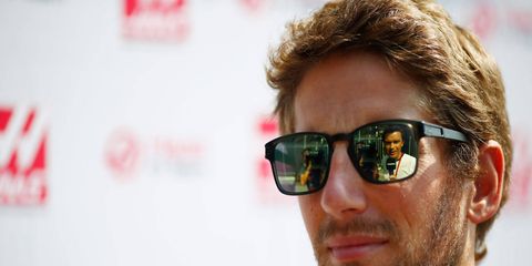 Romain Grosjean enters Sunday's race in Italy 13th in the standings.