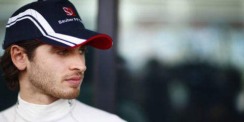 Antonio Giovinazzi is under contract to Ferrari, but he could drive for Sauber at China and Bahrain.