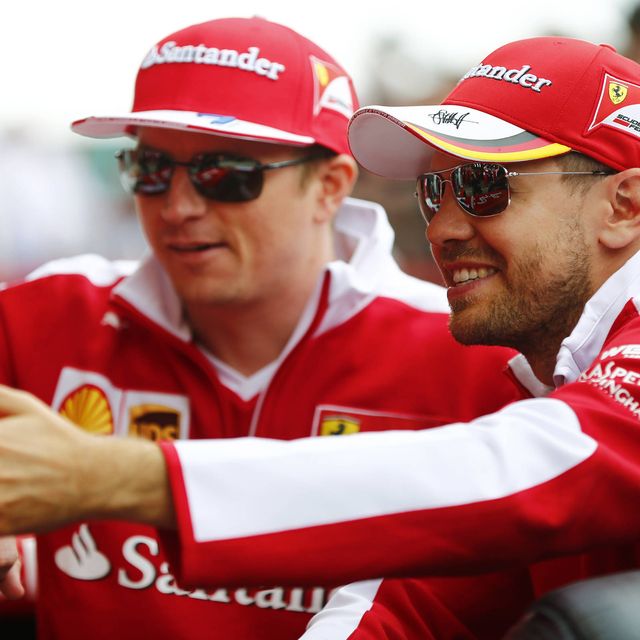 A British newspaper is reporting that Sebastian Vettel worked hard to ensure that Kimi Raikkonen got an extension at Ferrari.