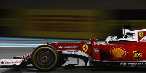 Sebastian Vettel returned to a Formula 1 podium on Sunday after a seven-race absence.