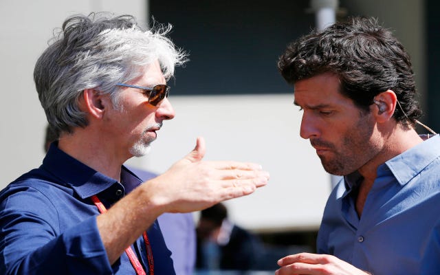 1996 Formula 1 champion Damon Hill (pictured, left) doesn't believe Lewis Hamilton would actually quit Mercedes despite a variety of controversial events this season.