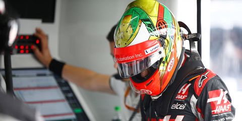 Esteban Gutierrez is scoreless in his first season with the Haas F1 Team.