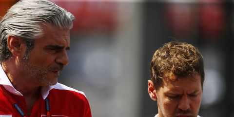 Ferrari Principal Maurizio Arrivabene and Sebastian Vettel have had different definitions for success in 2016.