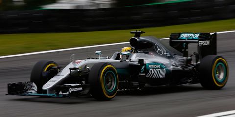 Pole sitter Lewis Hamilton finds himself in nearly a must-win situation on Sunday in Brazil.