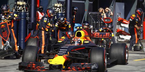 Red Bull was third on the Formula 1 pecking order over the weekend in Australia.