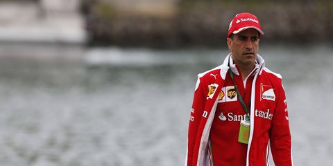 Marc Gene has been Ferrari's test driver for 13 years.