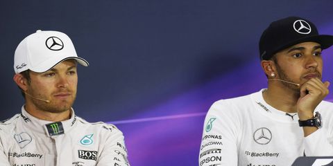 Nico Rosberg says he has no intention of talking to Lewis Hamilton about blocking in the Chinese Grand Prix.