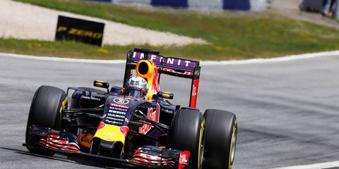Red Bull Racing driver Daniel Ricciardo is seventh in the Formula One points standings.