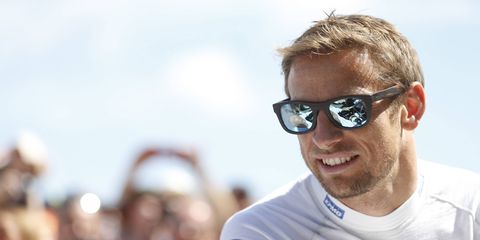 Jenson Button visits the Goodwood Festival of Speed before heading to Silverstone.