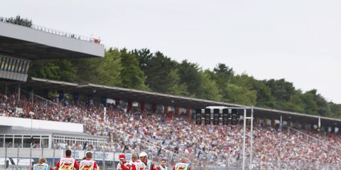 There were plenty of people in the stands in 2014 (the last time the German Grand Prix was held). However, in recent times, Germany has not been able to support the race, and it appears it won't happen in 2017.