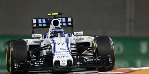 Valtteri Bottas said he wasn't happy with the way he performed in 2015 but is hoping for improvement next season.