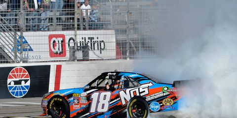 Kyle Busch is the all-time series record holder in Xfinity Series wins with 77.